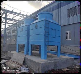 Electric FRP Minsun Cooling Tower, For Industrial, Voltage : 220V