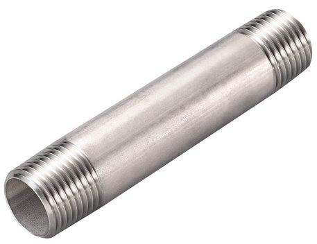 Polished Stainless Steel Pipe Nipple, Certification : ISI Certified