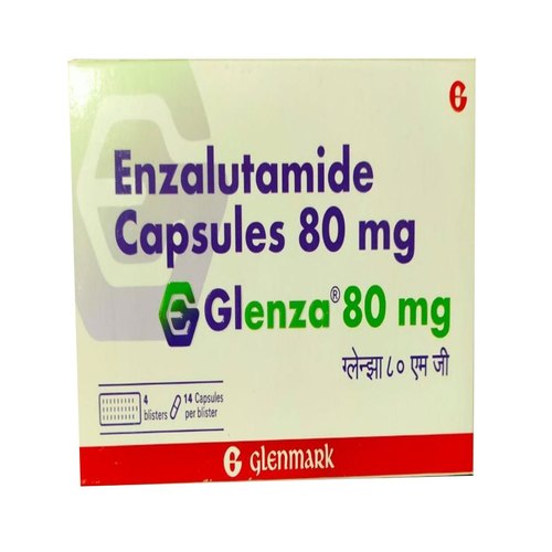 Glenza Enzalutamide Capsules, Packaging Type : Box