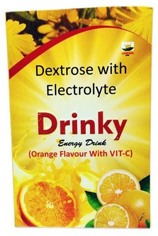 Drinky Dextrose Electrolyte Powder, Packaging Size : 105 G