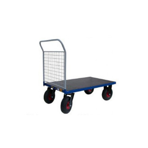 Mild Steel Material Handling Platform Trolley