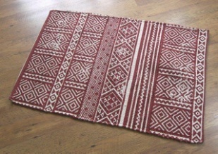PR-027 Cotton Printed Rugs, Size : 60x90 Cms.