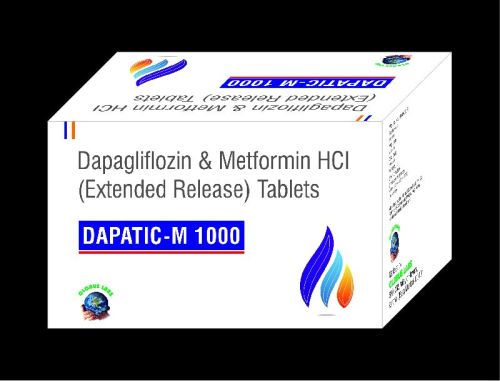 Dapagliflozin Metformin Tablet, Packaging Type : 1x10