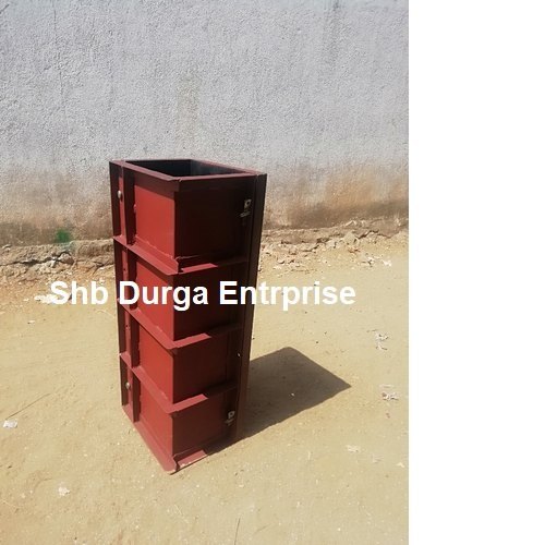 Shib Durga Polished Mild Steel Concrete Column Box, For Construction, Certification : ISI Certified