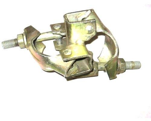 Shib Durga Golden Mild Steel Scaffolding Fixed Clamp, Size : 40x40 Mm, 40x50mm, 50x50mm