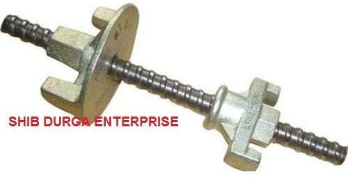 Shib Durga Polished Mild Steel Scaffolding Tie Rod, For Constructional, Size : Standard