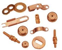 Polished Copper Components For Industrial