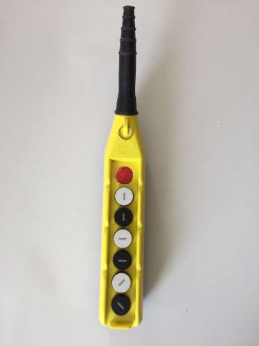 Polycarbonate Pendant Push Button Station, Color : YELLOW