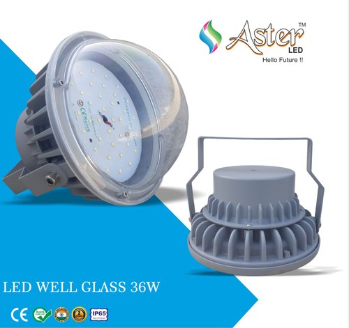 Aluminium Die Cast LED Well Glass Light, Certification : ISI, CE, RoHS