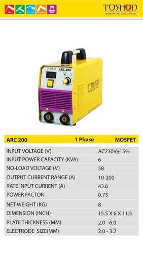 Inverter Welding Machine, Color : Yellow