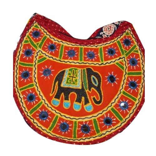 Embroidered Cotton Stylish Sling Bag, Color : Multicolor