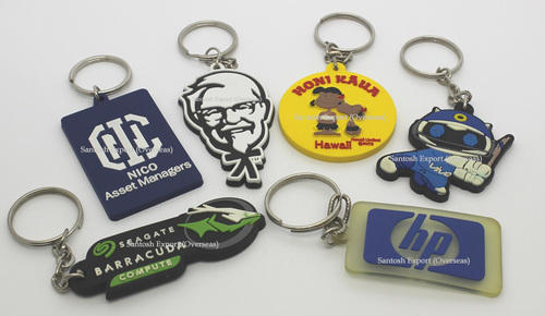 PVC 15 Gm Rubber Key Chains, For Gift