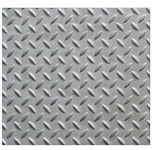 Mild Steel Chequered Plates, Length : 12 Meter