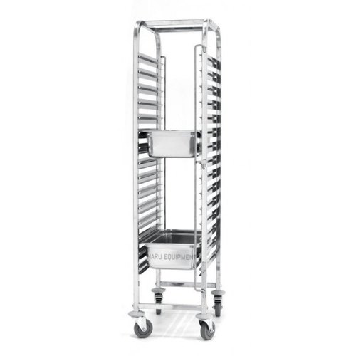 Stainless Steel GN Pan Trolley