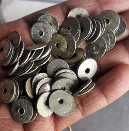 Round Polished Metal Washers, For Fittings, Size : 0-15mm