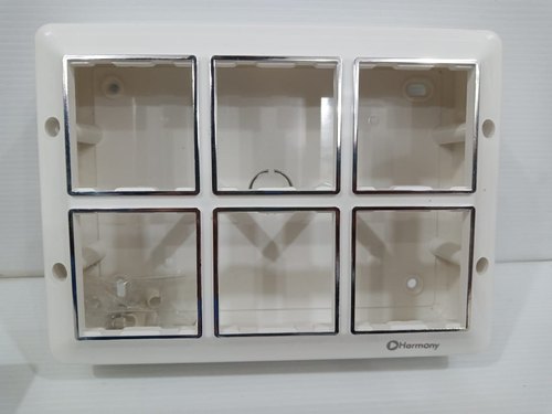 Harmony Polycarbonate Electrical Box, For Electronic Use, Shape : Square