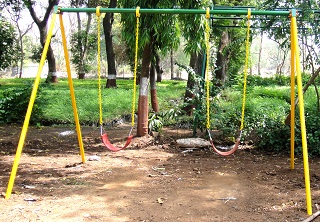 Double Swing, For Children Parks, Gardens Societies 