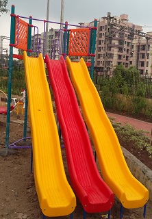 FRP Tripple Wave Slide