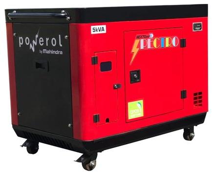 Mahindra Powerol Diesel Generator Set, Output Type : AC Single Phase, AC Three Phase