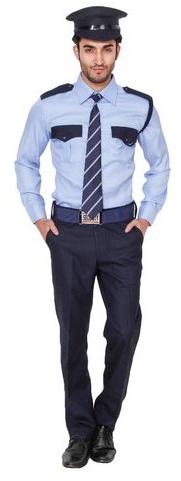 Poly Cotton Security Guard Uniform, Gender : Men