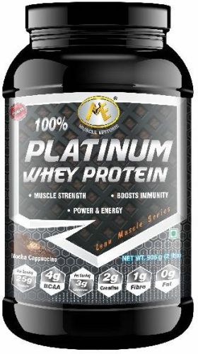 908 Gm Muscle Epitome Mocha Cappuccino 100% Platinum Whey Protein