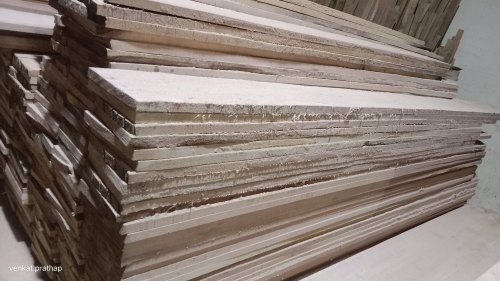 Silver Wood Planks, Color : Brown
