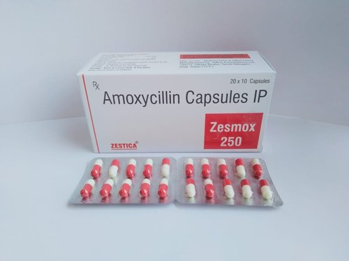 Amoxycillin Capsules, Packaging Type : Blister