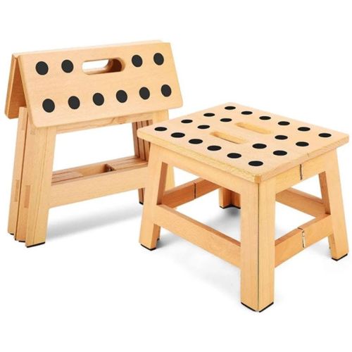 Polished Foldable Kids Stools, For Home, Office, Restaurants, Shop, Size : 10x10x8Inch, 12x12x10Inch