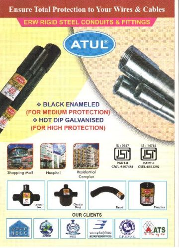 PVC GI Electrical Conduit Accessories, Color : Black, Grey, Off White