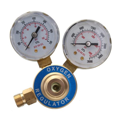 Medrubb Oxygen Pressure Gauge, Display Type : Analog