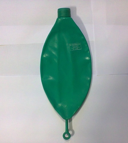 Rubber Rebreathing Bag, Color : Green