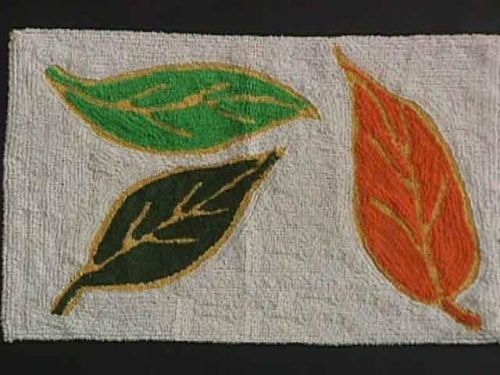 Rectangular Synthetic Leather VEB-1549 Bath Mat, Pattern : Printed