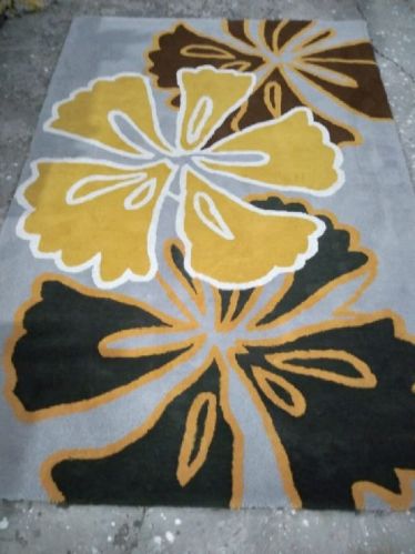 Wool VEC-022 Designer Carpet, For Long Life, Each To Handle, Pattern : Handtuffted