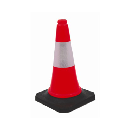 Plastic Traffic Cones, Color : Red / Orange