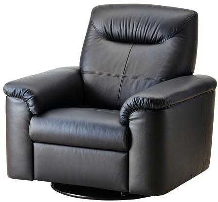 Recliner Leather Sofa Set