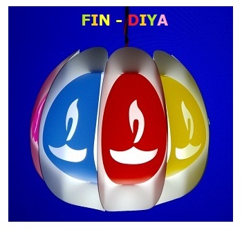 Fin Decorative Lamps and Kandil For Diwali