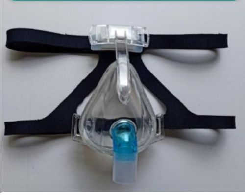 PC Bipap Mask, For Anesthesia, Hospital, Oxygen Supply, Pattern : Head Gear