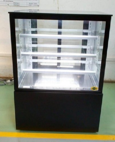 WESTERN REFRIGERATION Glass Cake Display Counter, Voltage : 220/240 Volt