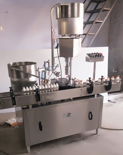 Automatic Single Head Screw Capping Machine, Voltage : 415 V