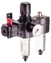 S.K Round Stainless Steel Airline Filter Regulator Lubricator