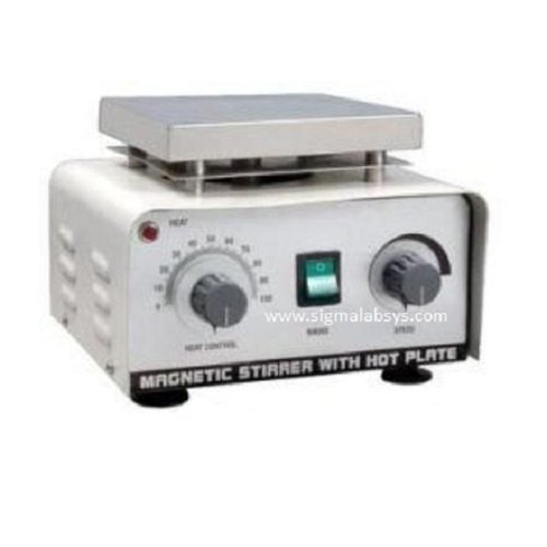 Labsys Mild Steel Hot Plate Magnetic Stirrer
