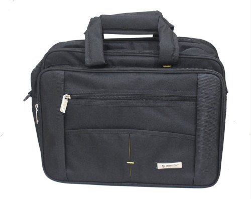Plain Matty Fabric Executive Document Bag, Color : Black