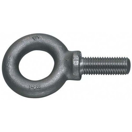 Round Polished Mild Steel Eye Bolts, Color : Grey