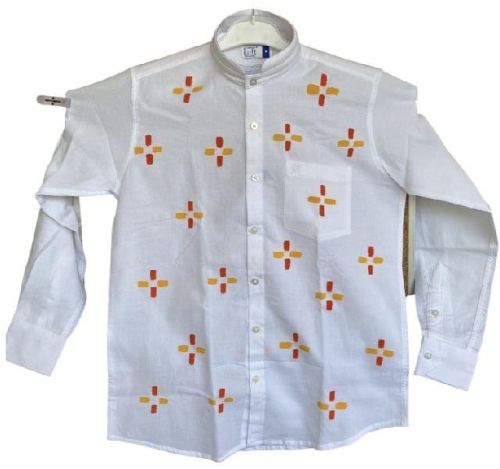 Cotton Hand Painted Shirt, Gender : Boys