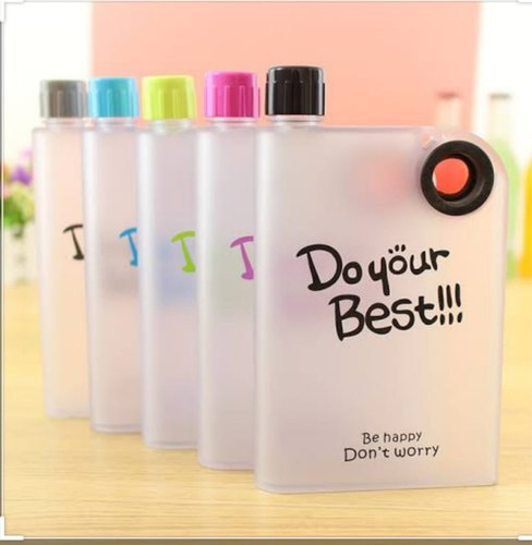 Notebook Water Bottle, Packaging Type : MULTICOLOR