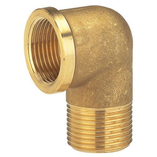 Threaded Long Radius Brass Elbow Fitting, For Plumbing Pipe, Size : 2 Inch