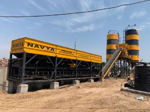 Electric Stationary Concrete Batching Plant