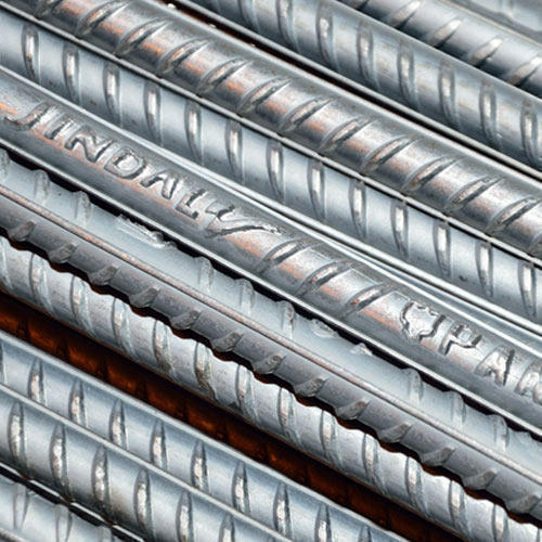 Mild Steel Jindal Panther TMT Bar, For Construction