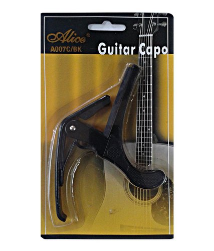 Alice Guitar Capo, Color : Black