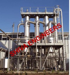 Shiva Engineers Stainless Steel Forced Circulation Evaporator